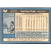Image 2 : 1980 O-PEE-CHEE CARLTON FISK (HOF)