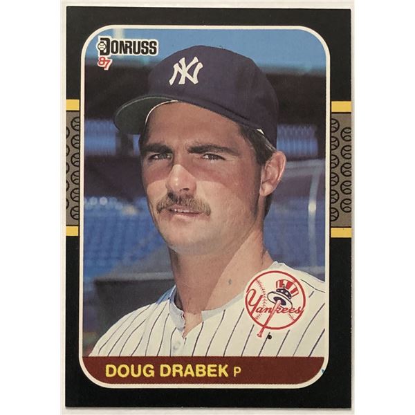 1987 DONRUSS DOUG DRABEK ROOKIE CARD