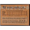 Image 2 : 1988 TOPPS BARRY LARKIN (HOF)