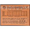 Image 2 : 1988 TOPPS DARRYL STRAWBERRY