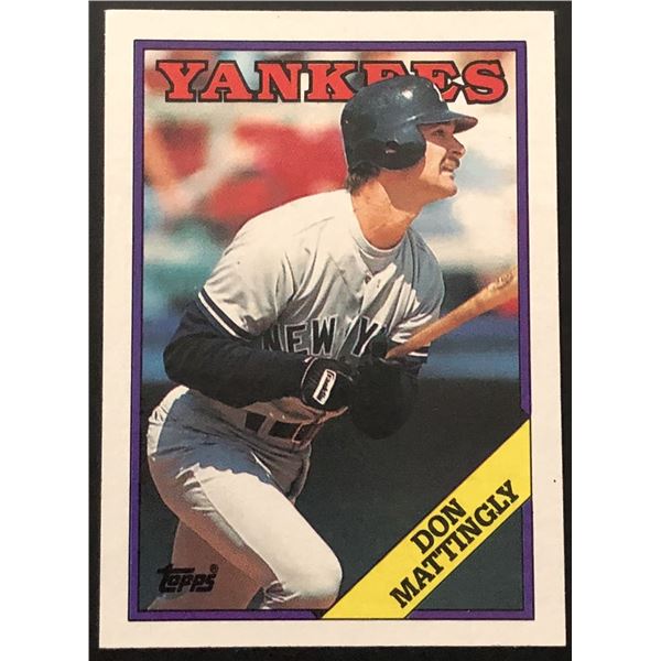 1988 TOPPS DON MATTINGLY