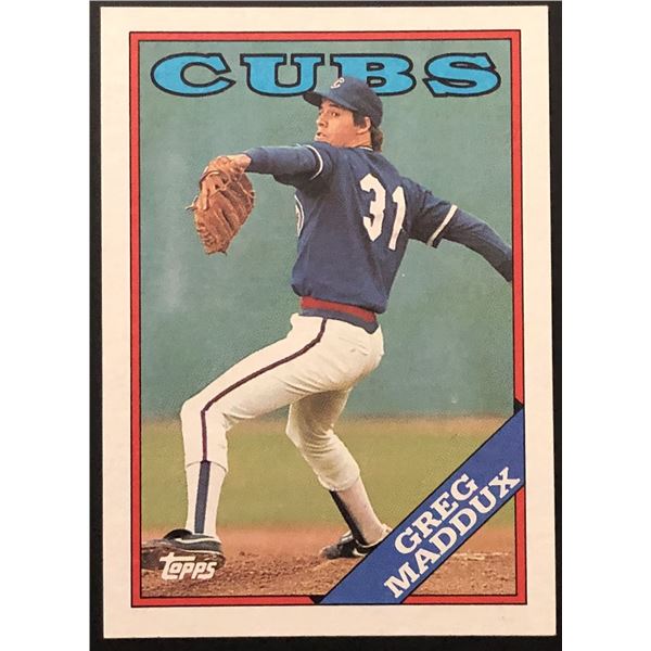 1988 TOPPS GREG MADDUX (HOF)