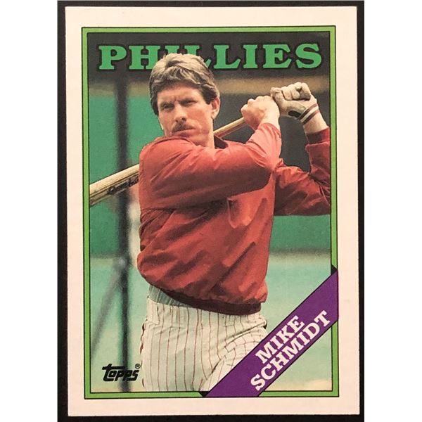 1988 TOPPS MIKE SCHMIDT (HOF)
