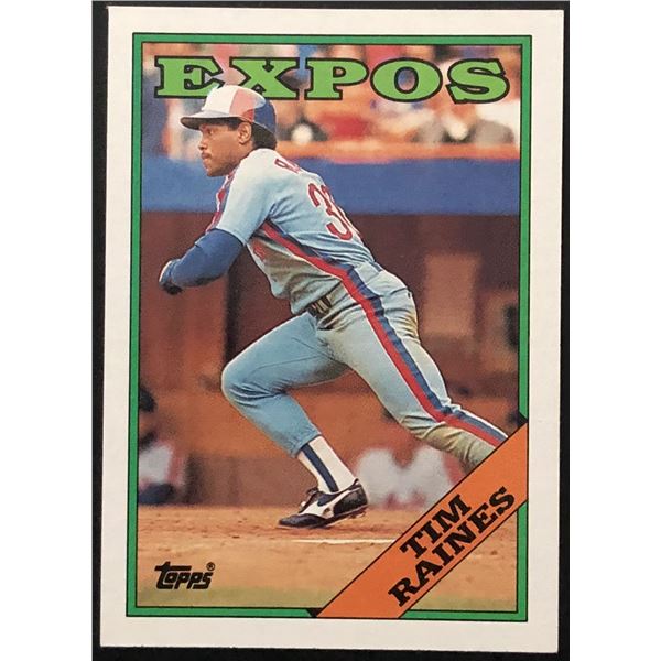 1988 TOPPS TIM RAINES (HOF)