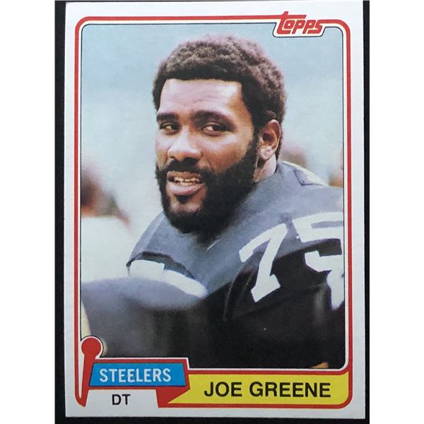 1981 TOPPS JOE GREENE (HOF)