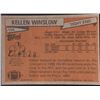 Image 2 : 1981 TOPPS KELLEN WINSLOW (HOF) ROOKIE CARD