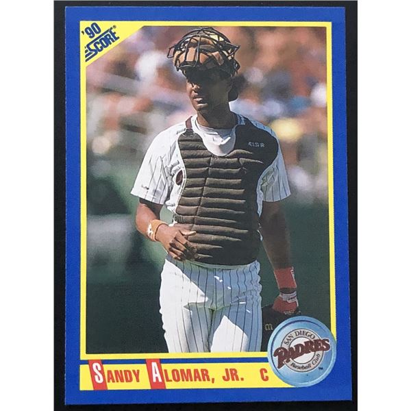 1990 SCORE SANDY ALOMAR (HOF) ROOKIE CARD