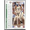 Image 2 : 1993 UPPER DECK JEFF BAGWELL (HOF) ROOKIE CARD