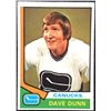 Image 1 : 1974-75 O-PEE-CHEE DAVE DUNN ROOKIE CARD