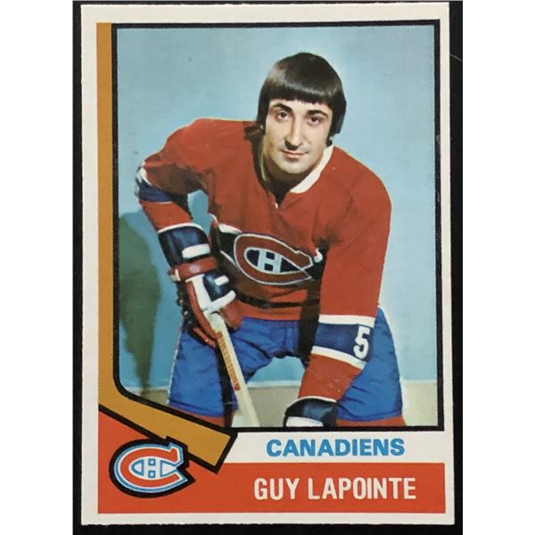 1974-75 O-PEE-CHEE GUY LAPOINTE (HOF)