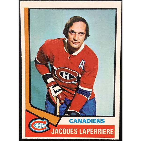 1974-75 O-PEE-CHEE JACQUES LAPERRIERE (HOF)