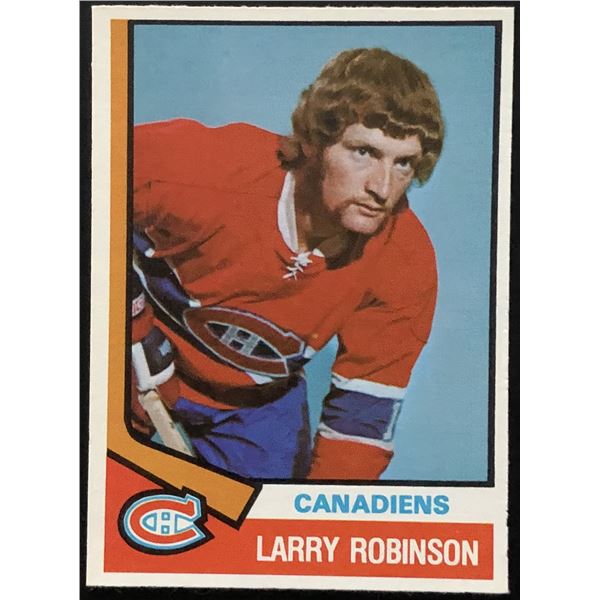 1974-75 O-PEE-CHEE LARRY ROBINSON (HOF)