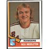 Image 1 : 1974-75 O-PEE-CHEE RICK MIDDLETON (HOF) ROOKIE CARD