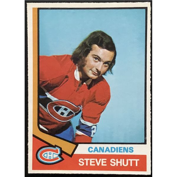 1974-75 O-PEE-CHEE STEVE SHUTT (HOF)