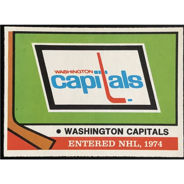 1974-75 O-PEE-CHEE WASHINGTON CAPITALS