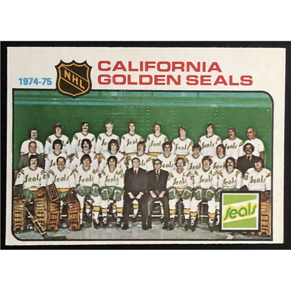 1975-76 O-PEE-CHEE CALIFORNIA GOLDEN SEALS