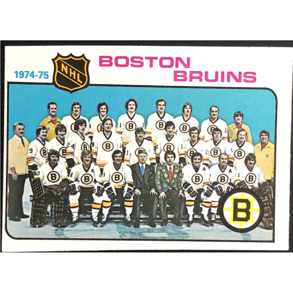 1975-76 O-PEE-CHEE BOSTON BRUINS
