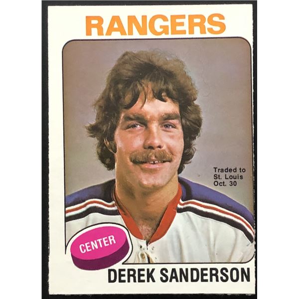 1975-76 O-PEE-CHEE DEREK SANDERSON