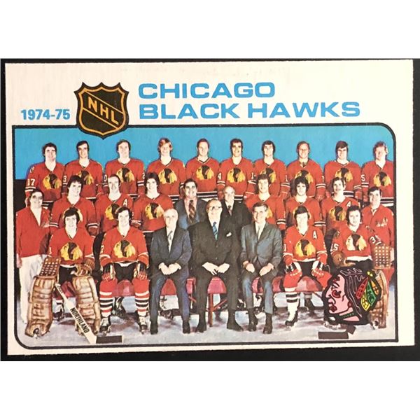 1975-76 O-PEE-CHEE CHICAGO BLACK HAWKS