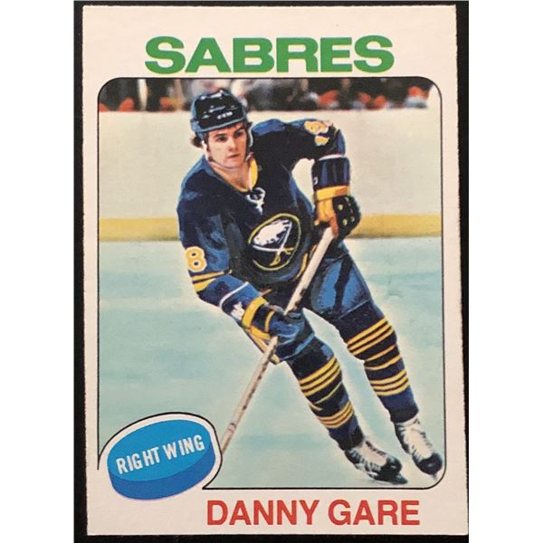 1975-76 O-PEE-CHEE DANNY GARE ROOKIE CARD