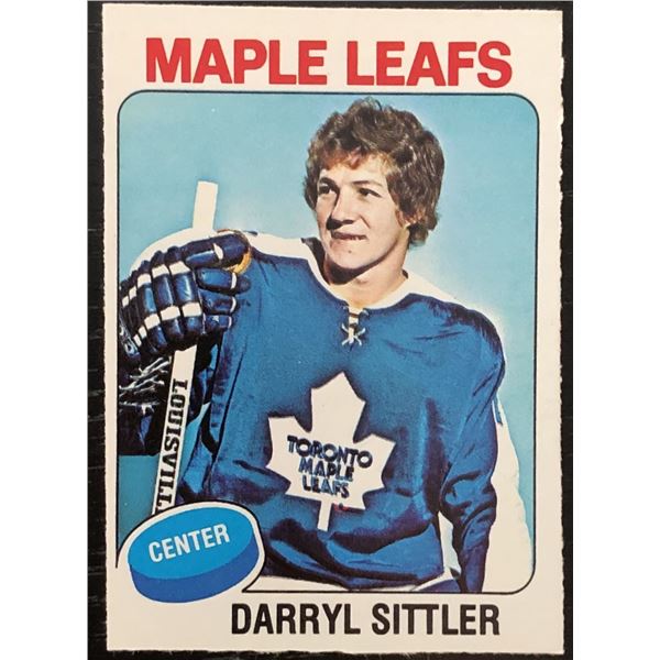1975-76 O-PEE-CHEE DARRYL SITTLER (HOF)