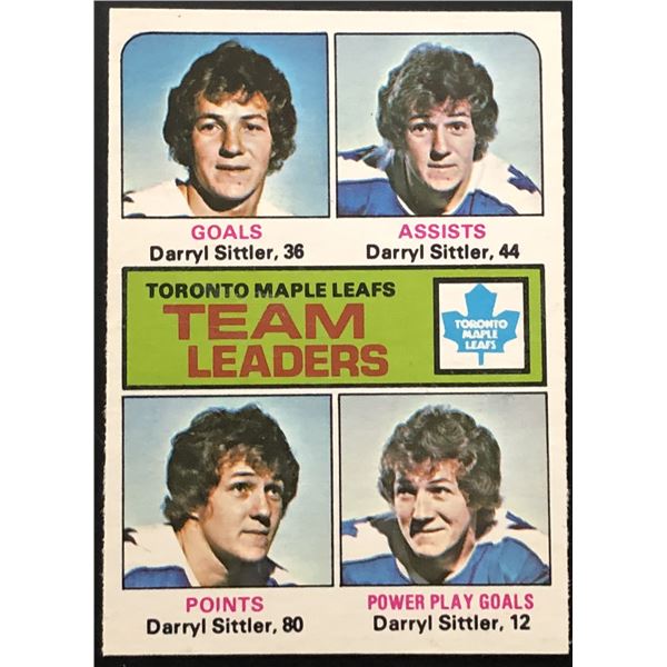 1975-76 O-PEE-CHEE DARRYL SITTLER (HOF)
