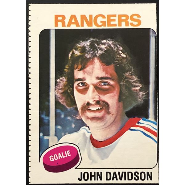 1975-76 O-PEE-CHEE JOHN DAVIDSON