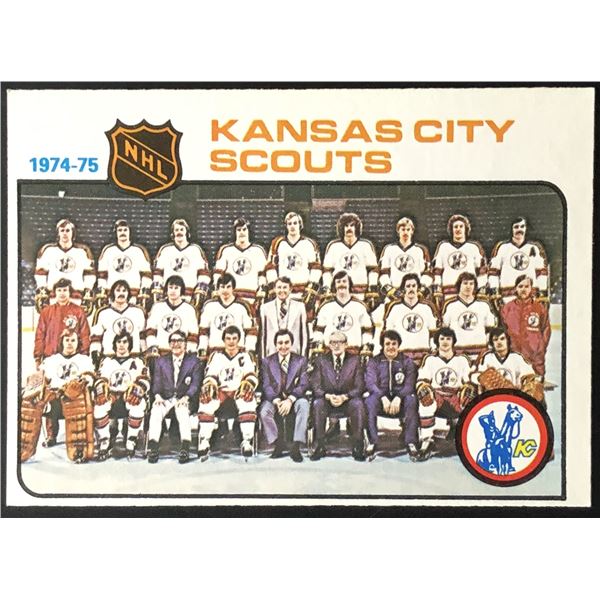 1975-76 O-PEE-CHEE KANSAS CITY SCOUTS