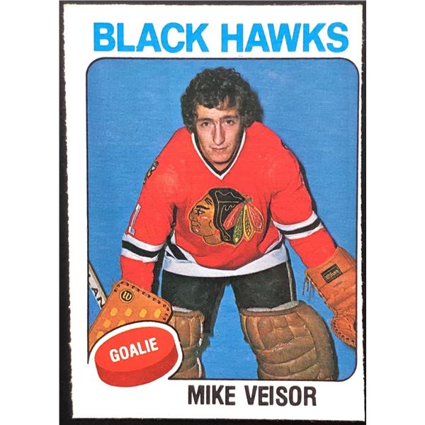 1975-76 O-PEE-CHEE MIKE VEISOR ROOKIE CARD