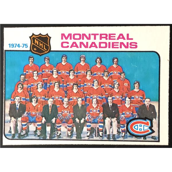 1975-76 O-PEE-CHEE MONTREAL CANADIENS