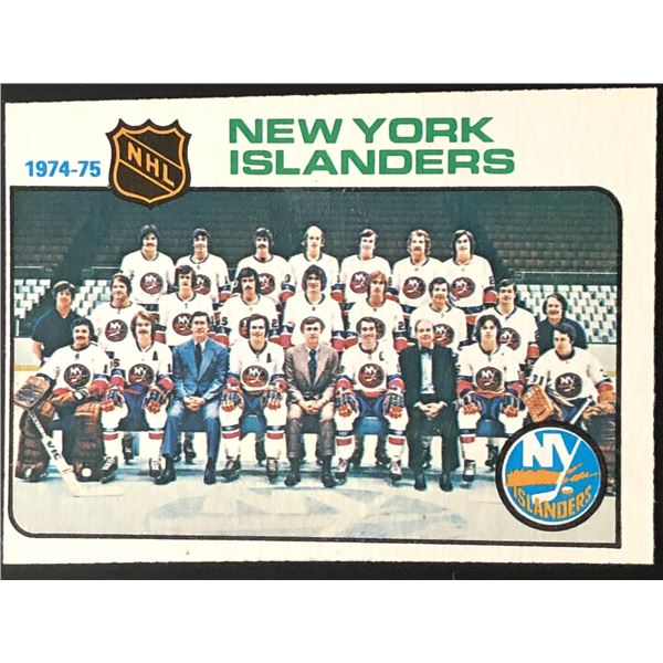 1975-76 O-PEE-CHEE NEW YORK ISLANDERS