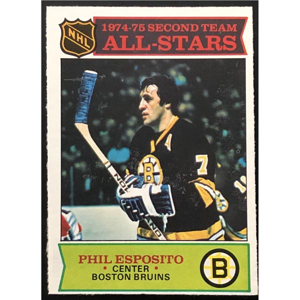 1975-76 O-PEE-CHEE PHIL ESPOSITO (HOF)