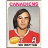 Image 1 : 1975-76 O-PEE-CHEE RICK CHARTRAW ROOKIE CARD
