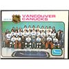 Image 1 : 1975-76 O-PEE-CHEE VANCOUVER CANUCKS
