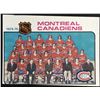 Image 1 : 1975-76 TOPPS MONTREAL CANADIENS