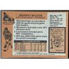 Image 2 : 1975-76 TOPPS MURRAY WILSON ROOKIE CARD
