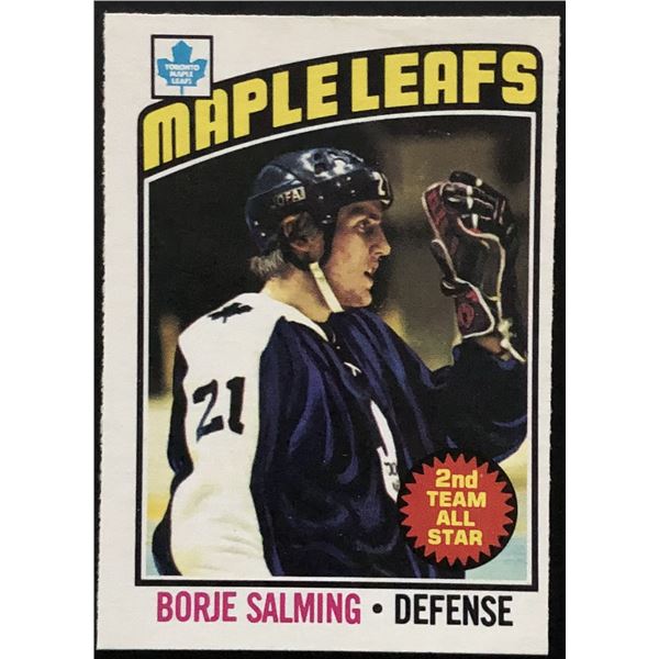 1976-77 O-PEE-CHEE BORJE SALMING (HOF)