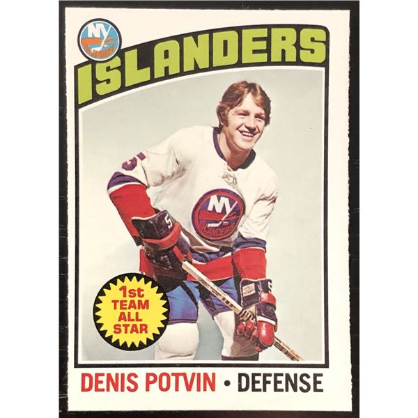 1976-77 O-PEE-CHEE DENIS POTVIN (HOF)