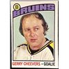 Image 1 : 1976-77 O-PEE-CHEE GERRY CHEEVERS (HOF)