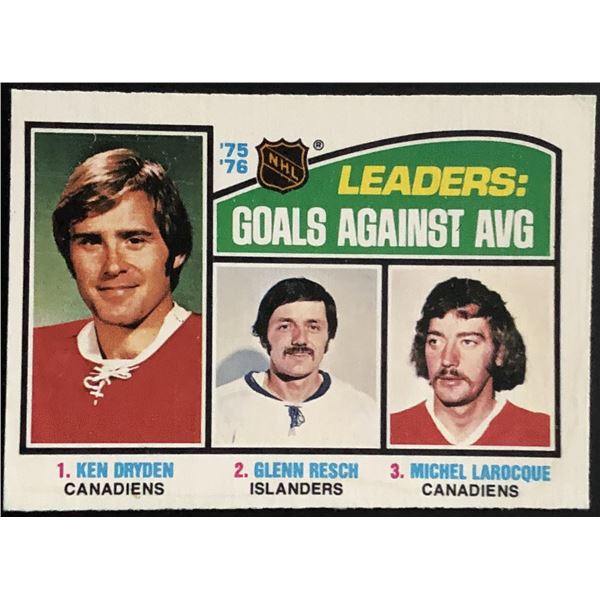 1976-77 O-PEE-CHEE KEN DRYDEN (HOF)