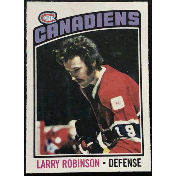 1976-77 O-PEE-CHEE LARRY ROBINSON (HOF)