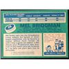Image 2 : 1976-77 O-PEE-CHEE MEL BRIDGMAN ROOKIE CARD