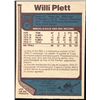 Image 2 : 1977-78 O-PEE-CHEE WILLI PLETT ROOKIE CARD