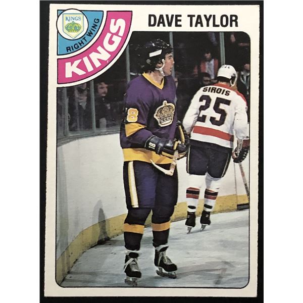1978-79 O-PEE-CHEE DAVE TAYLOR (HOF) ROOKIE CARD