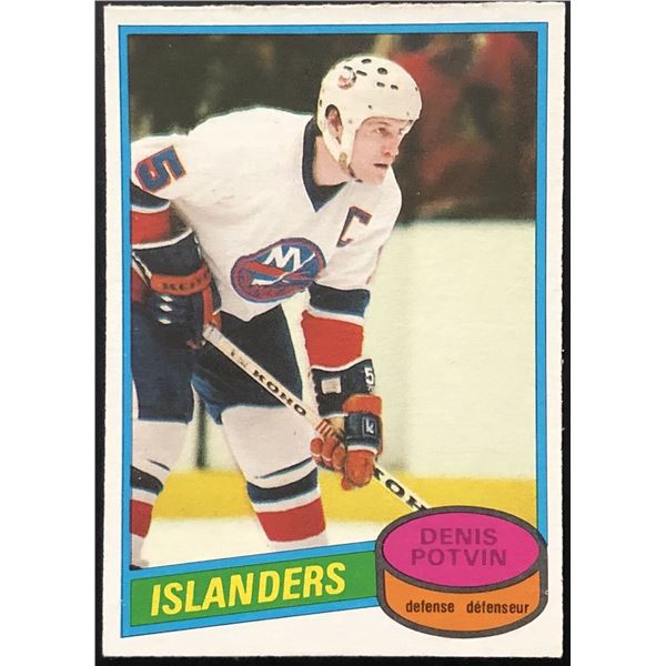 1980-81 O-PEE-CHEE DENIS POTVIN (HOF)