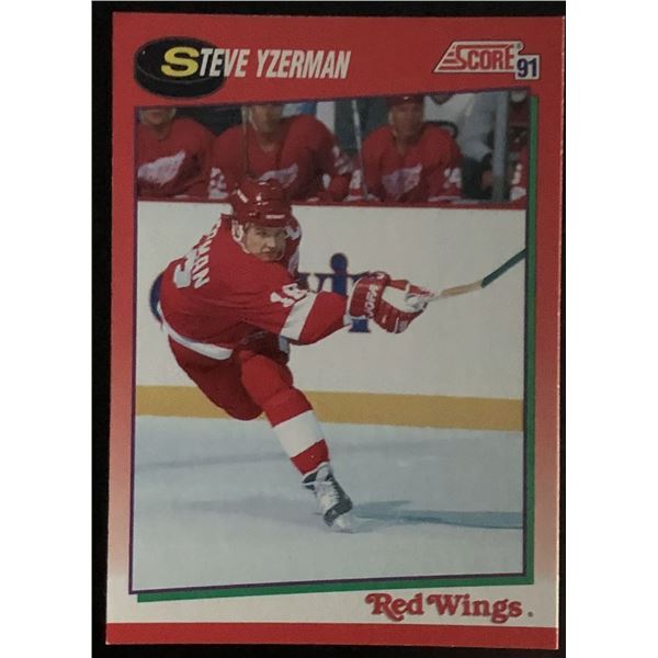 1991-92 SCORE STEVE YZERMAN (HOF)