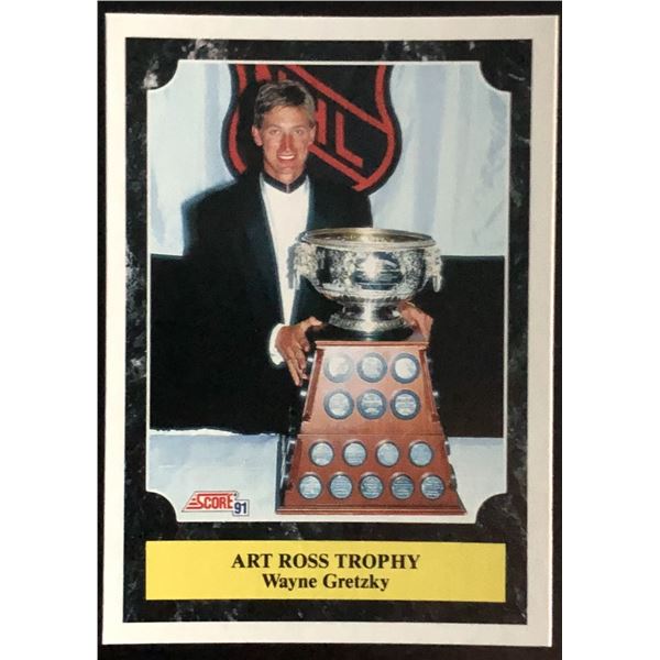 1991-92 SCORE WAYNE GRETZKY (HOF)