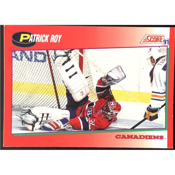 1992 SCORE PATRICK ROY (HOF)