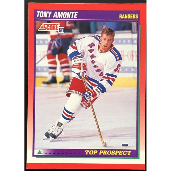 1992 SCORE TONY AMONTE ROOKIE CARD