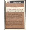 Image 2 : 1975-76 O-PEE-CHEE WHA NICK FOTIU ROOKIE CARD